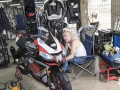 Pretty boy, the bike silly
