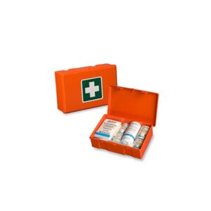 Medical Box universal including wall mount orange